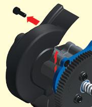If the overall diameter of the tire is significantly increased, you will need to use a smaller pinion gear to compensate for the larger tire.