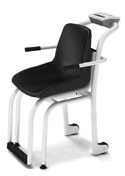 Reweigh function Hold function Unit of measure: lb only, kg only, lb/kg RS-232 output Updatable firmware Premium Chair Scale (Model 540-10-2) Upholstered and cushioned seat Chair Scale (Model