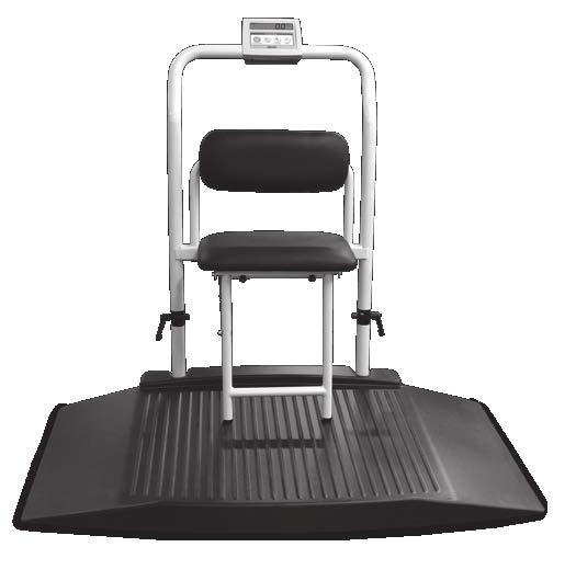 340-10-4) Includes padded, fold away chair with back rest Wheelchair Platform (Model 340-10-8) 6.