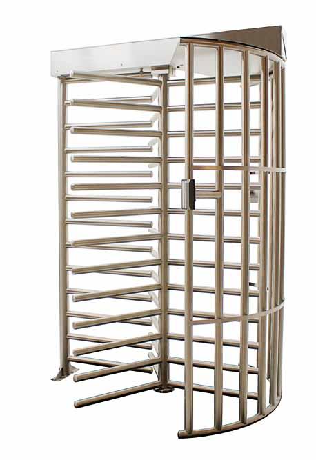 alvaradomfg.com FULL HEIGHT TURNSTILES model The is the most trusted, secure and reliable full height turnstile available.