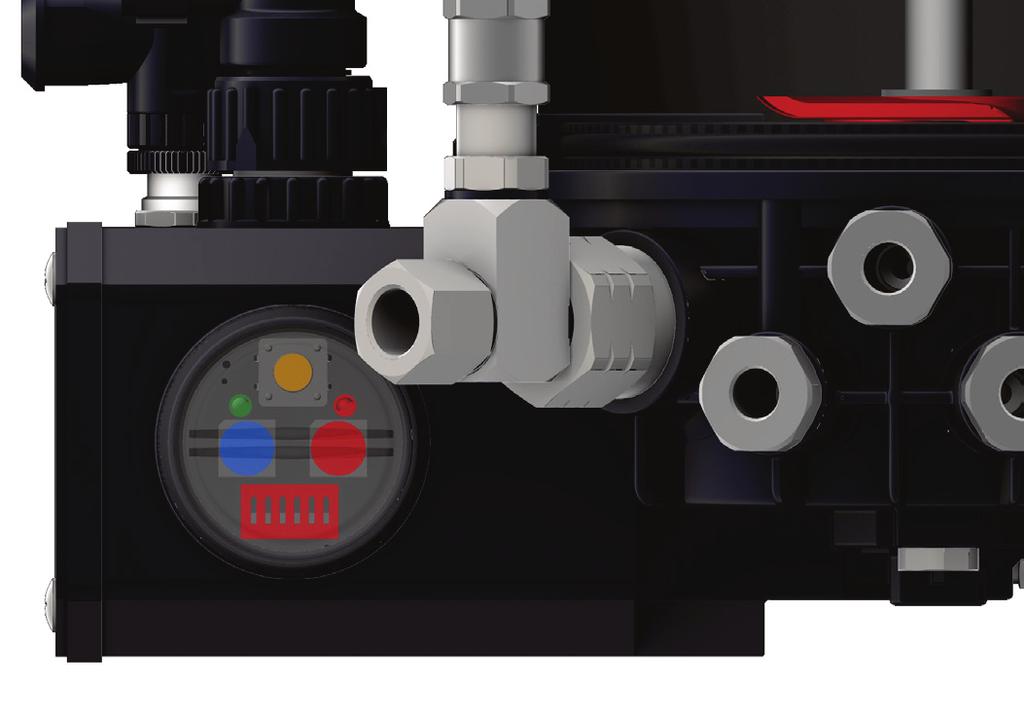GENERAL TECHNICAL FEATURES Speed 22 RPM Pumping system With cam drive and return spring Max number of outlets/pumping elements 8 single utilities 2 progressive feed Single utility pumping elements