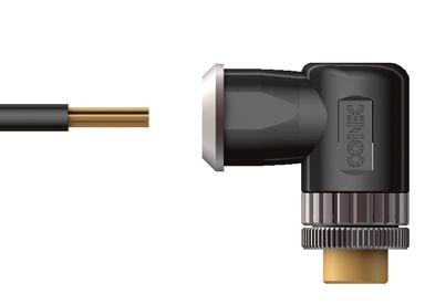 In this configuration, a second connector is inserted for