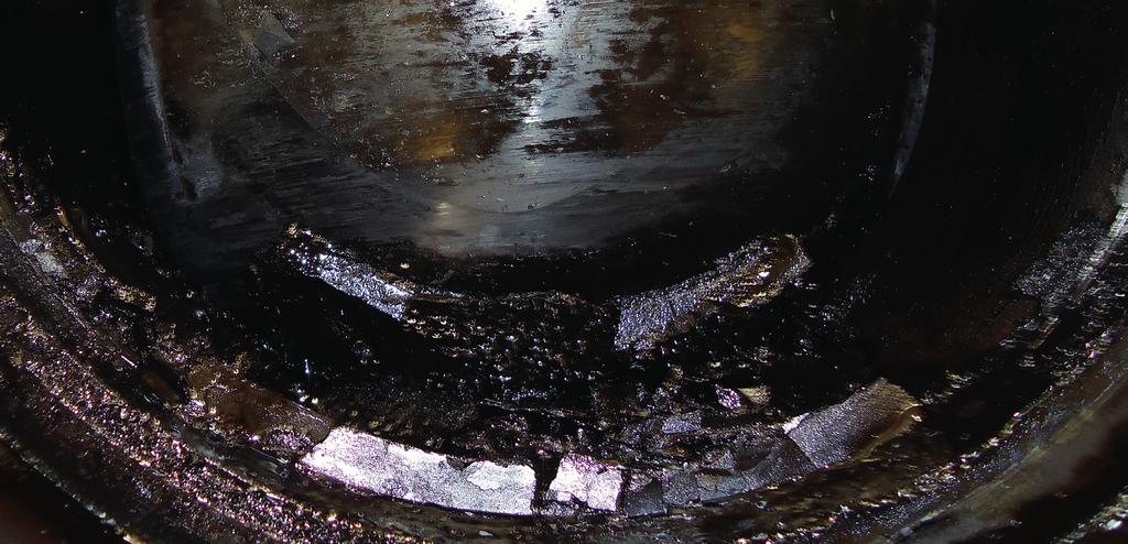 This coke material has a tendency to harden and adhere to internal surfaces of the valve body, seats, and ball.