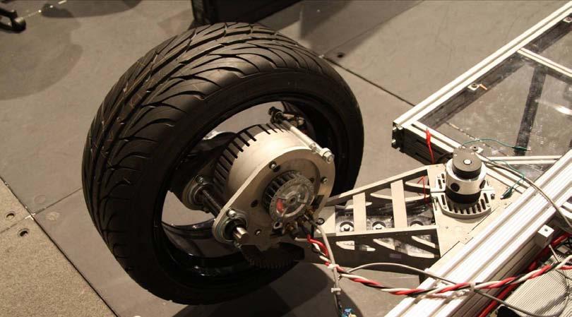 In-Wheel Electric Motor Technology (Wheel Robots) 1.Integrated in-wheel Motor Module Contains electric drive motors, electric steering, braking, suspension in one self-contained unit. 2.