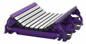 FLEXCO IMPACT BEDS Continued DRX3000 Impact Bed Exclusive Velocity Reduction Technology that deadens rebound forces for reduced spillage