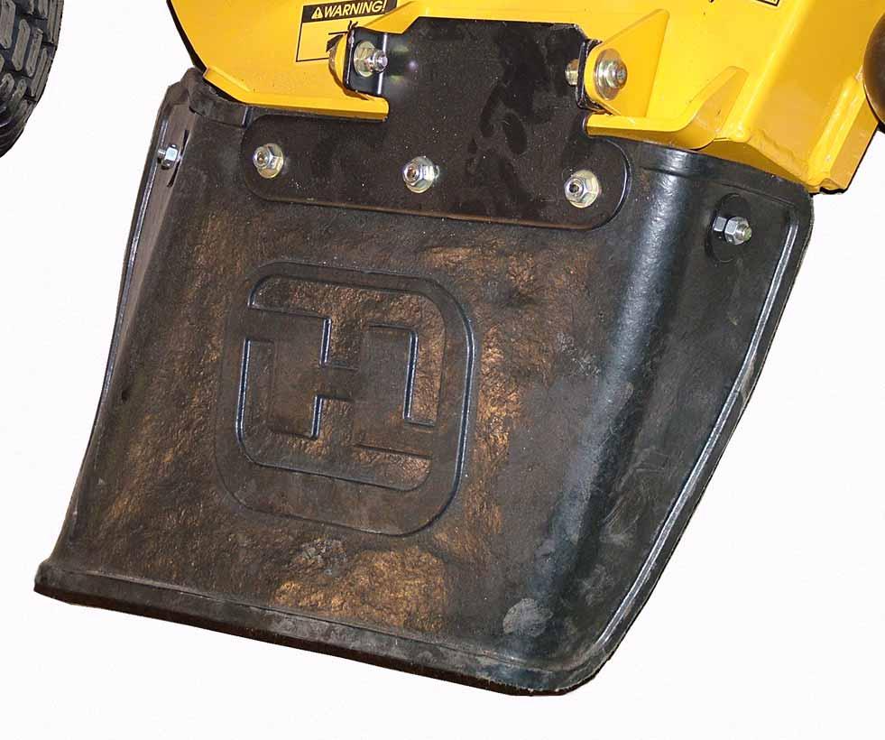 3-9 Mower deck operation Figure 3-9 DANGER: Never attempt to make any adjustments to the mower deck while the engine is running or with the deck drive clutch engaged.