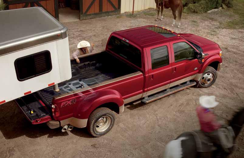 Your new Super Duty can be ready for heavy-duty towing the moment you take delivery.
