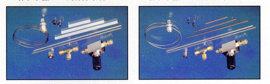 1997 Chromatography Products Catalog - Corporation 248 Dual Column Analysis CAPILLARY CONVERSION TIPS: Packed column conversion requires adding make-up gas to the detector.