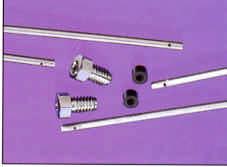 1997 Chromatography Products Catalog - Corporation 249 Dual Column Analysis 1/4 & 1/8inch Make-up Gas Kit Replacement Sleeves Injection Port Size Length 2-inch (51mm) Length 4-inch (102mm) Length