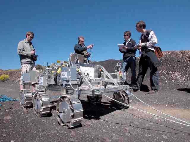 Ausgewählte Projekte: Radentwicklung Rover ESA- Mission ExoMars (Drittmittelprojekt: