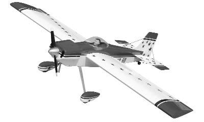 99 Fiberglass Fuselage Stinger 60 ARF Wingspan: 60.61-.90 2-Stroke.60-.