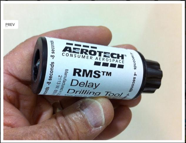 Adjust the Delay, RMS vs. DMS! The RMS motors use the metal reusable cases.