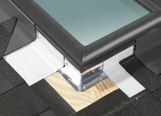Only the VELUX No Leak Skylight has 3 layers of water protection to protect