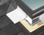 EDM Metal roof flashing Flashing pieces interlock with sheet