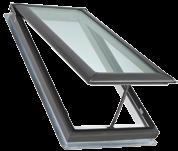 The No Leak Skylight In-reach applications VS/VCM Manual Venting Skylight Opens and closes