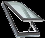 Deck mounted skylights Manual venting skylight - model VS Factory installed blinds available on all VS skylights 14-85 3:12-137:12 10-year installation warranty VELUX flashing required to qualify.