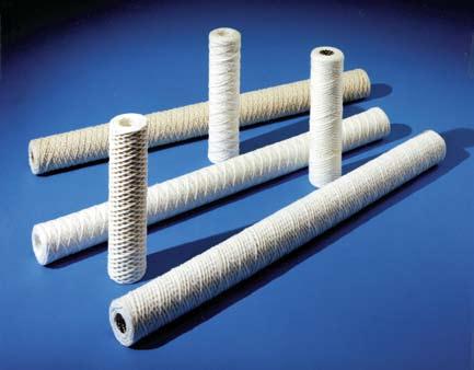 A 2 -SERIES CARTRIDGE FILTER ELEMENTS Flow Ezy now offers true depthfiltration, continuous-wound cartridge elements in a wide range of materials, lengths, and micron retention ratings.