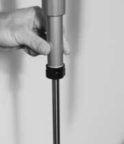 Install rebound shaft assembly into rebound tube.