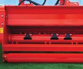 Transmission Belt The Bisonte and Tigre Flail Mowers utilise toothed transmission drive belts to transfer power to the rotor, the toothed drive belts allow slip proof engagement preventing power from