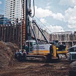 Junttan s multipurpose piling machines support the most common drilling technologies, such as CFA, Kelly and