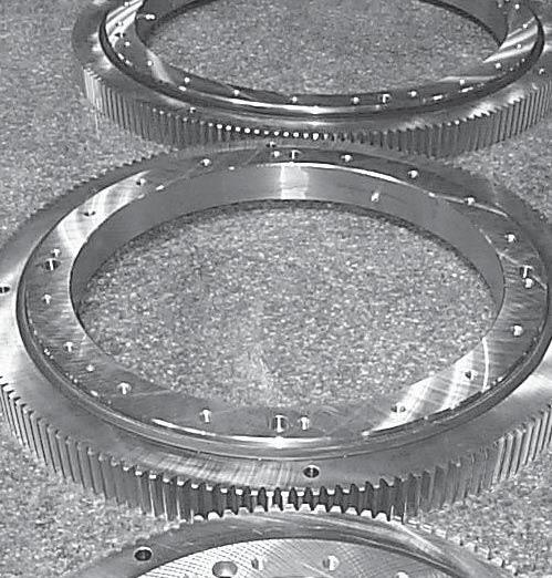 Large Bearing Catalog 390 KAYDON Corporation 2004 KH Series Pre-engineered high precision bearing assemblies KH Series bearings are designed to provide precise positioning and stopping, with