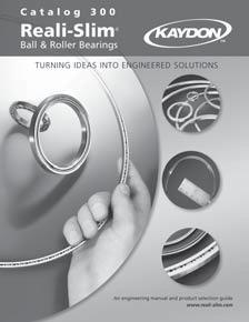Reali-Slim thin-section bearings catalog Complete engineering and selection information on the