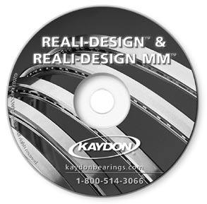 Application Information to Help In Your Designs Also available for download from our website www.kaydonbearings.com. 1.