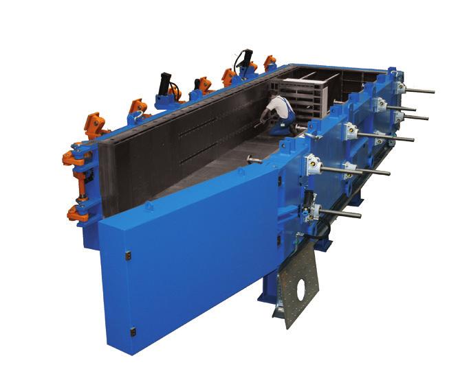 BLOCKMOLDING MACHINES OYSTER SERIES H o w it works. Our benchmark. The pre-expanded raw material is transferred from the storage silo to the pre-filling silo (or mixing unit).