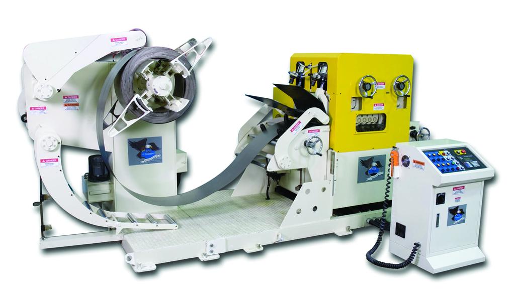 Coe Press Equipment Corporation SpaceMaster Series 2 Compact Coil Lines Coe Press SpaceMaster Series 2 Compact Coil Lines are designed to combine the 3 functions of unwinding, straightening, and