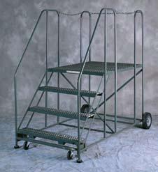 LAdders GILLIS SPECIALTY LADDERS Truck-N-Dock TM Ladders (50 degree) Designed with removable side and back chains for easy loading and unloading from