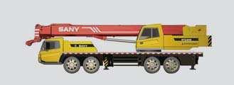 lifting capacity: 80 t, Main boom: sections, Extension boom: 3.