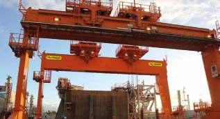 depending on applications. All cranes are delivered tailor-made according to project specific requirements.