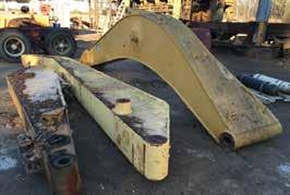 Used 3 OF 8 Spare Sticks & Booms for CAT 345, 330, 325 CAT Hydraulic Hammer (8) Grapples to 50