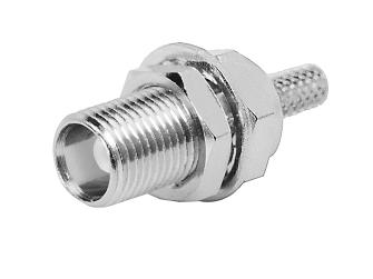 50 Ohm Crimp Attachments for Flexible Cable Crimp Plug, Crimp 919-101P-51SX 919-101P-51S1X Nickel