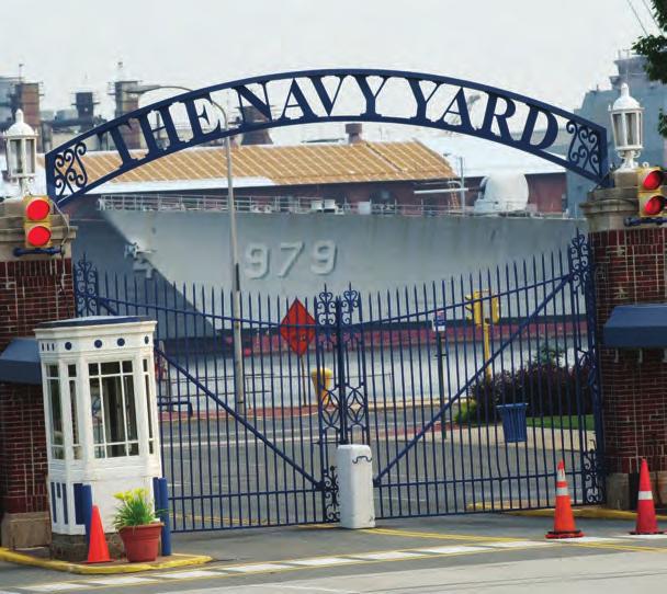 PROJECT DESCRIPTION T he Philadelphia Navy Yard (The Navy Yard) is located approximately 3.5 miles south of City Hall and encompasses 1,000 acres an area larger then Center City Philadelphia.