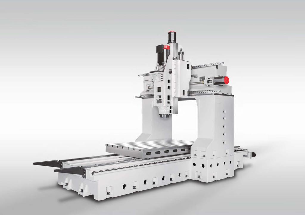 DL High Performance Double Column Machining Center DL-2214 / DL-3214 / DL-3220 / DL-4220 / DL-3225 / DL-4225 Roller Type Linear Guide ways X / Y axes adopt heavy load roller type linear guide way