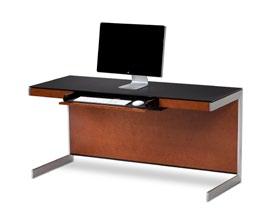 29 H x 60 W x 24 D 6001 Desk Retail Price $1,275 6002 Return Provides additional workspace when used with the 6001 Desk or is a great laptop table on its own.