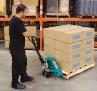 PALLET TRUCKS Rugged construction makes this pallet truck the best value for your material handling needs.