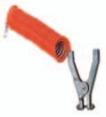 self-coiling to retract when not in use Includes one heavy duty pliers-type clamp and one 1/4" terminal end Model Wire Wire No.