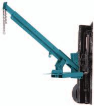 LIFTING EQUIPMENT WALL JIBS STYLE 100 AND 200 Mount at any height on a wall, column or building support Wall mounting gives 180 rotation, column mounting provides 220 rotation Equipped with end stops