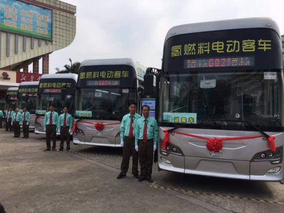 Page 13 Largest FCB deployments in China Sept 28 th 2016 Launch of initial 12 buses 12