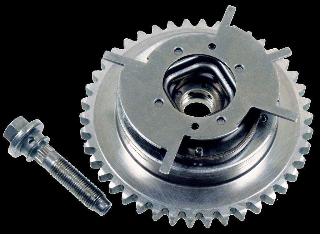 Variable Valve Timing (VVT) Sprockets Located on the camshaft, VVT sprockets (also known as cam phasers) help maximize engine horsepower and torque curves while