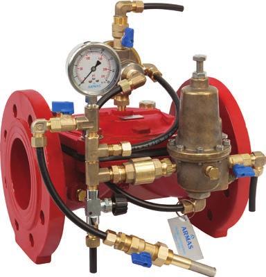 SURGE ANTICIPATING VALVE 600 SERIES SA 6 Armaş SA model surge anticipating control valve is the safety control valve designed to protect system in relatively longer water supply network elevating