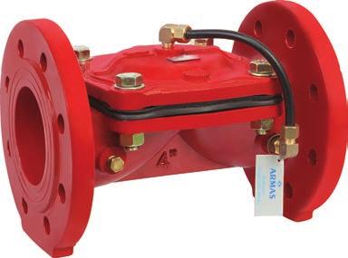 When downstream pressure value exceeds upstream pressure value, valve is closed as wholly sealed without causing surge.
