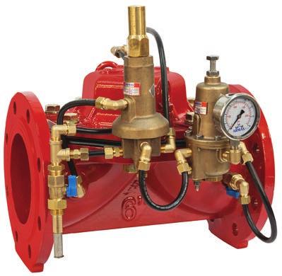 FLOW RATE CONTROL and PRESSURE REDUCING VALVE 600 SERIES FRPR 6 Armaş FRPR model flow rate control and pressure reducing valves, independently provides two functions.