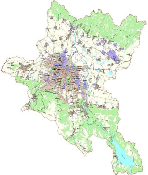 6 Mio Surface: city 492 km2, municipality 1310 km2 Level of motorization: 720 Modal split: Cars 47%; PT 32%; Foot 14%; Cyclists 3%; Motors - 1%