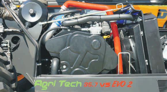 to 141 hp, in full compliance with STAGE 3B/Tier 4i emission regulations.
