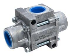 Thermal ypass ssembly This thermal bypass valve is ideally suited for hydrostatic drive circuits which require fast warm-up, controlled fluid temperature, and low return line back pressure.