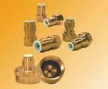 The fittings have been designed for use in Coffee Brewing Equipment, Beverage Dispensing, and Vending Machine applications.