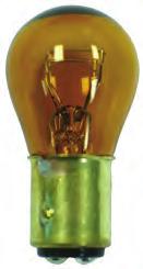 8/14V, round base, double contact $1.97 B-3057 Miniature Bulb, Clear, 1" dia., 12.